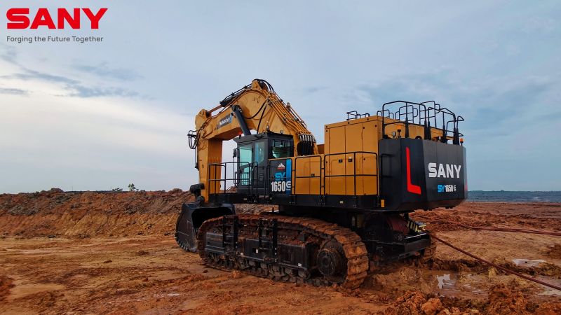 Máy xúc mỏ điện SANY SY1650E (gầu thuận)
