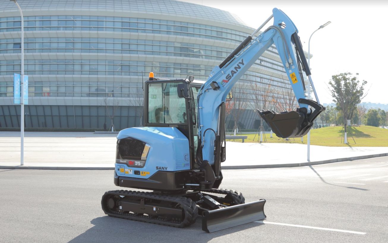 Máy xúc mini điện SANY SY35E